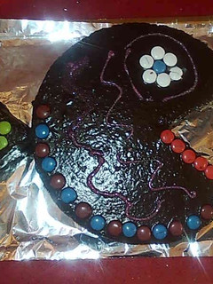 Una foto de Tarta pez de chocolate