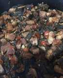 Chile pasado con carne de puerco