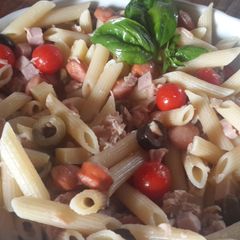 A picture of Pasta salad.