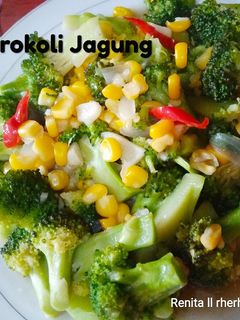 Foto resep Tumis Brokoli Jagung