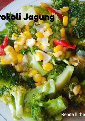 Foto resep Tumis Brokoli Jagung