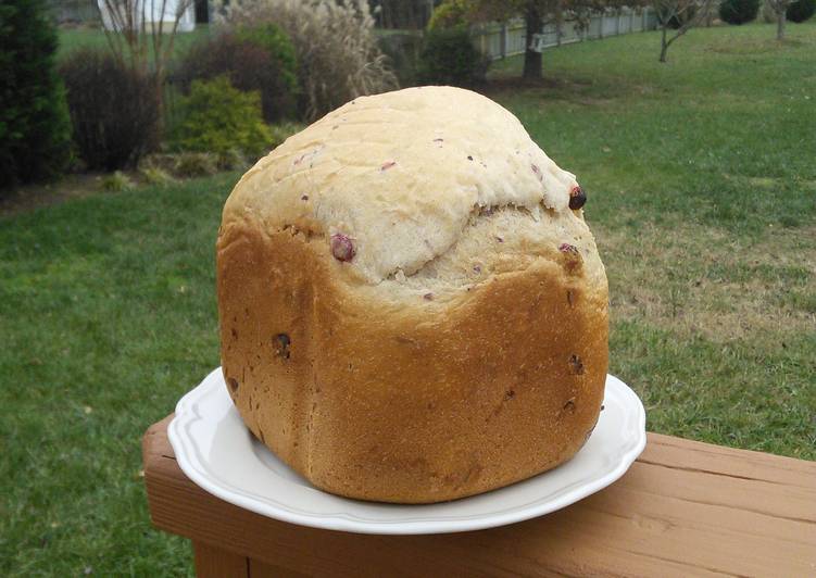 Recipe of Perfect Cranberry Cinnamon Bread