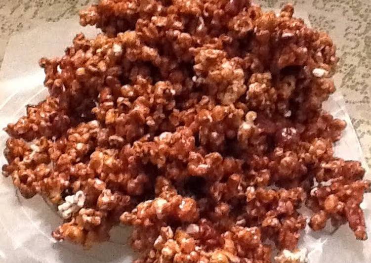 Simple Way to Make Homemade Candi&#39;s Caramel Popcorn