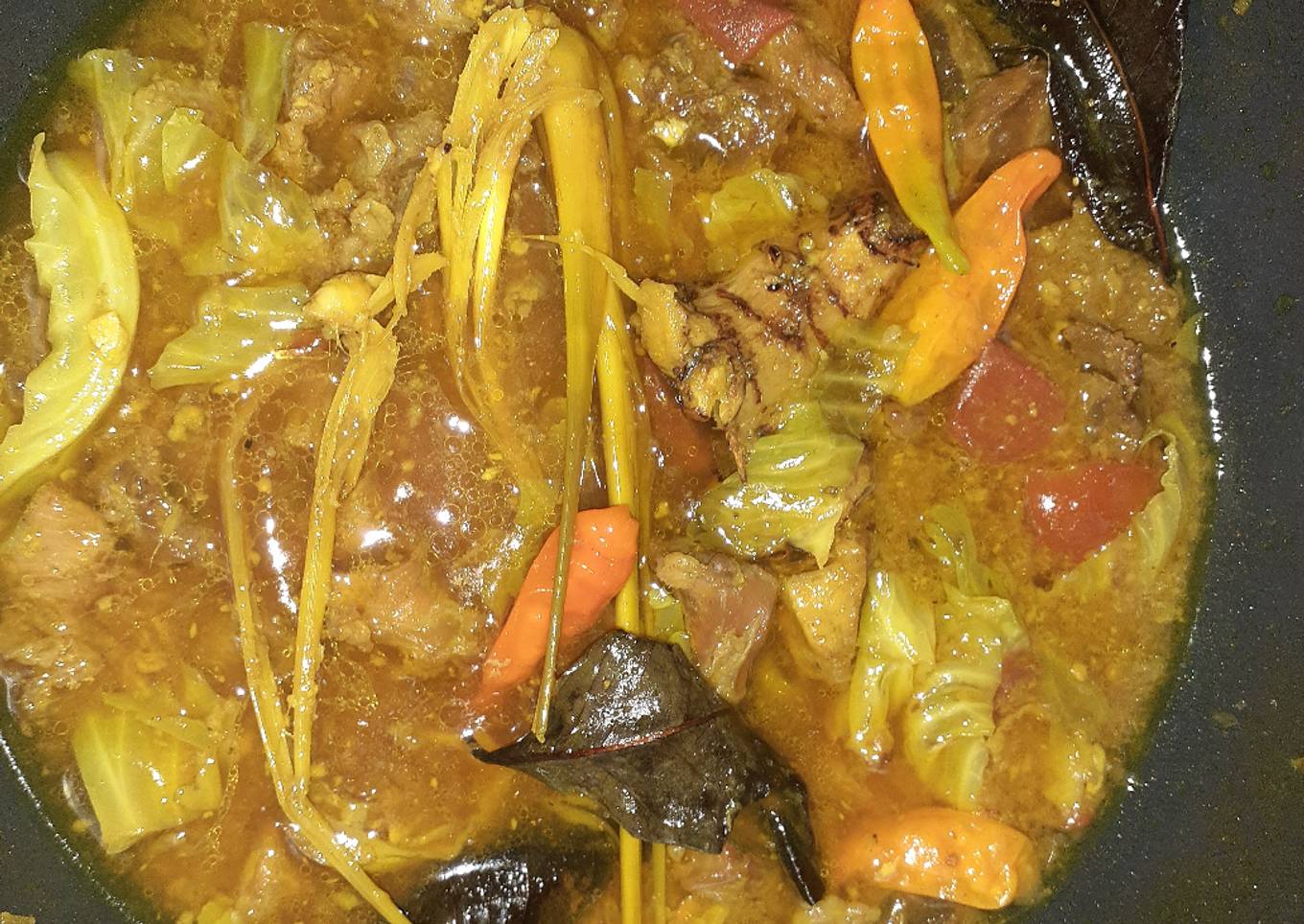 Tongseng Sapi Sederhana (tanpa santan)