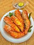 Grilled Cheese Prawns