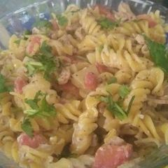A picture of Chicken macaroni.