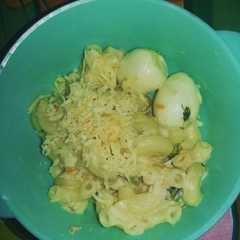 รูปของ MPASI 12m+ -Cheesy Macaroni saus Carbonara