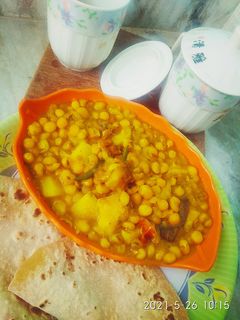 ঘুগনি(ghoogni recipe in Bengali) রেসিপির প্রধান ছবি