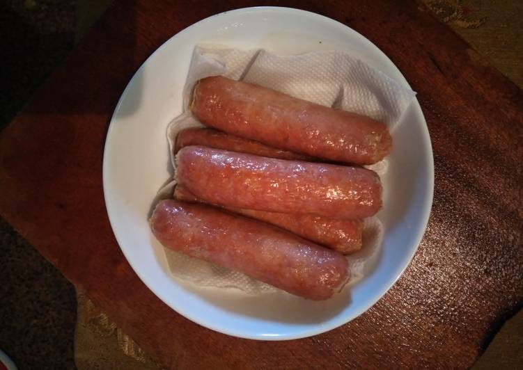 Easiest Way to Prepare Favorite Sausages