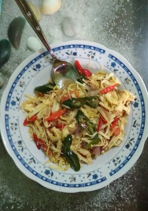 Foto resep Tumis karuk (kembang durian)