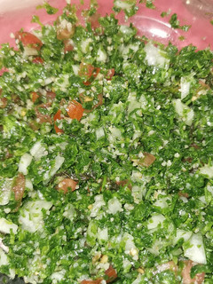 صورة لوصفة التبولة