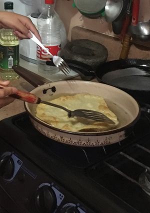 Una foto de Hojaldras o buñuelos