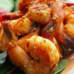 A picture of My Exotic Stir Fry shrimps.