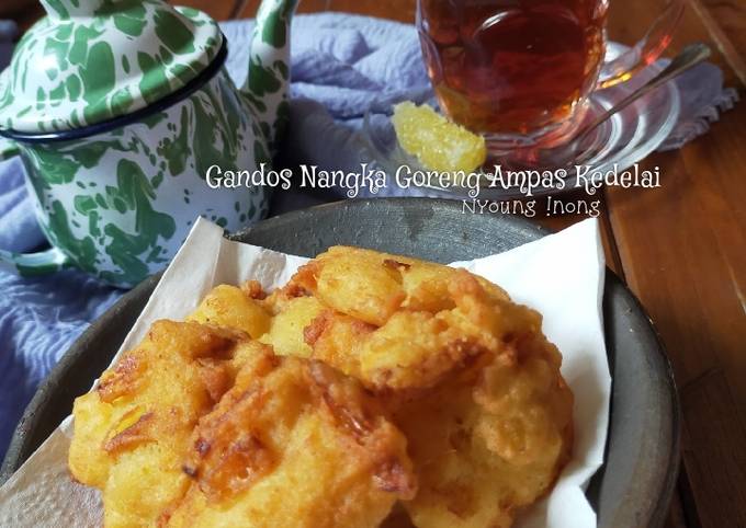 Resep Gandos Nangka Goreng Ampas Kedelai Resep Gandos Nangka Goreng Ampas Kedelai