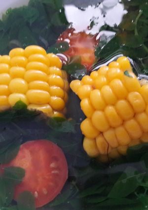 Foto resep Sayur bening daun kelor