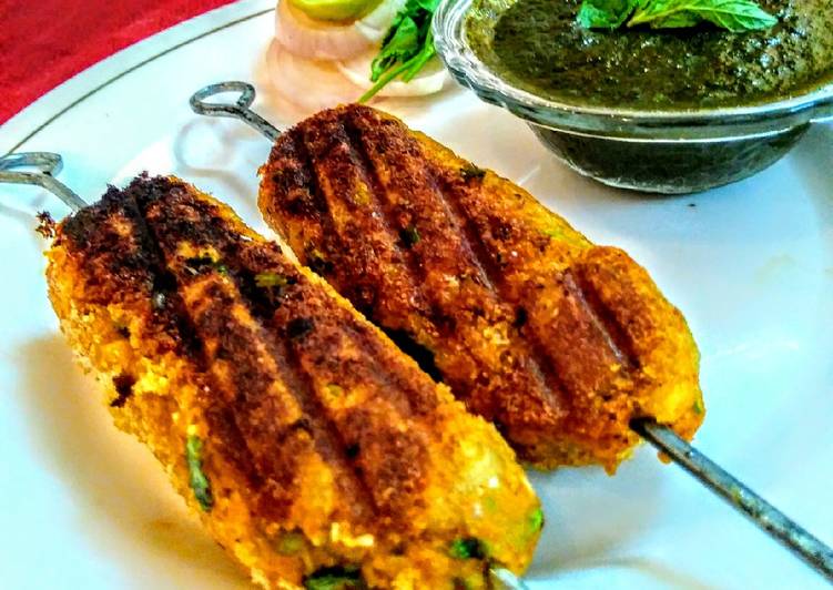 Vegateble seekh kebab