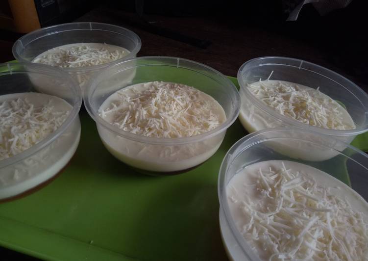 Puding choco cheese