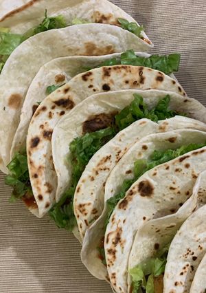 A picture of Soft shell Tacos🌮.