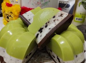 Foto resep Puding Alpukat Oreo Coklat