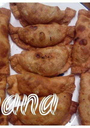 صورة لوصفة سمبوسك بالعجينه الميته