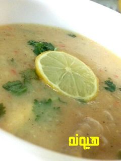 صورة لوصفة شوربة القرع الحامضه