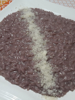 Foto di Risotto al vino rosso