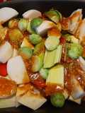 Sweet roasted winter veg: Child friendly