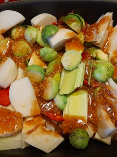 A picture of Sweet roasted winter veg: Child friendly.