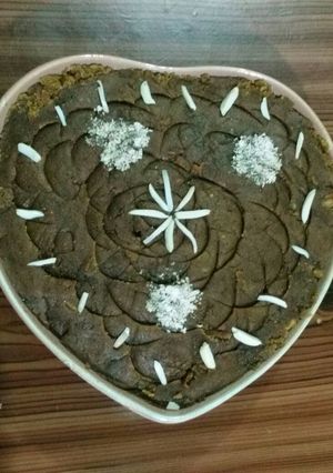 عکسی از دستور حلوای آرد روغنی