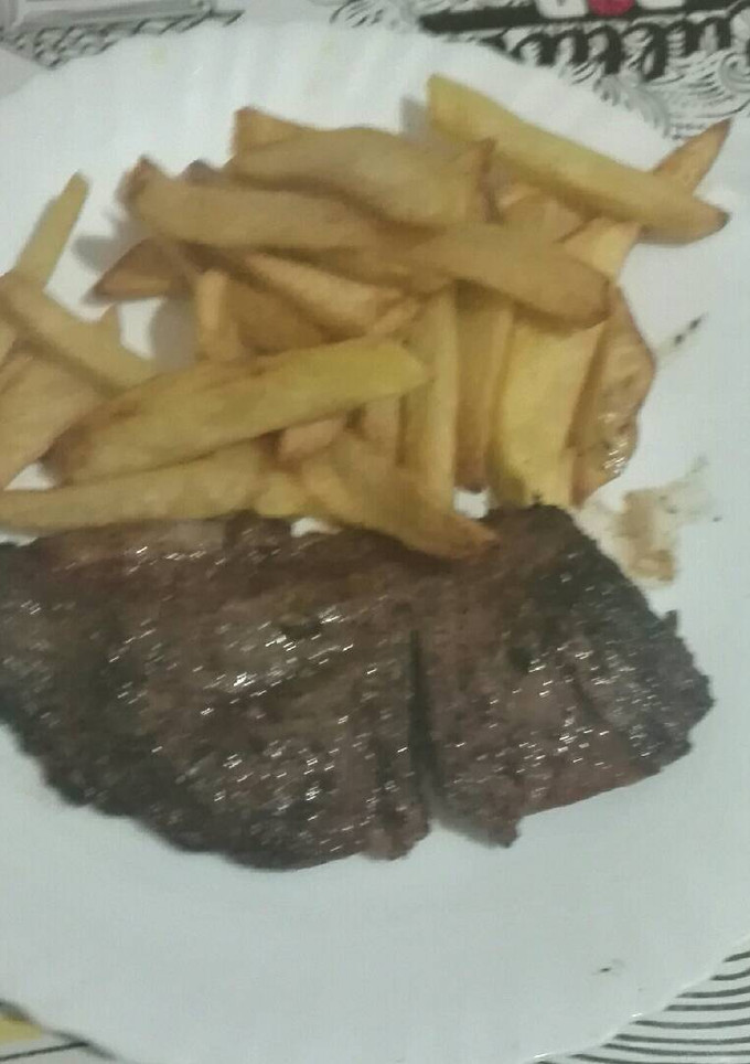 Una foto de Presa de entraña ibérica al pimentón hecha a la brasa