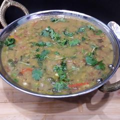 A picture of Panchratan tadka dal.