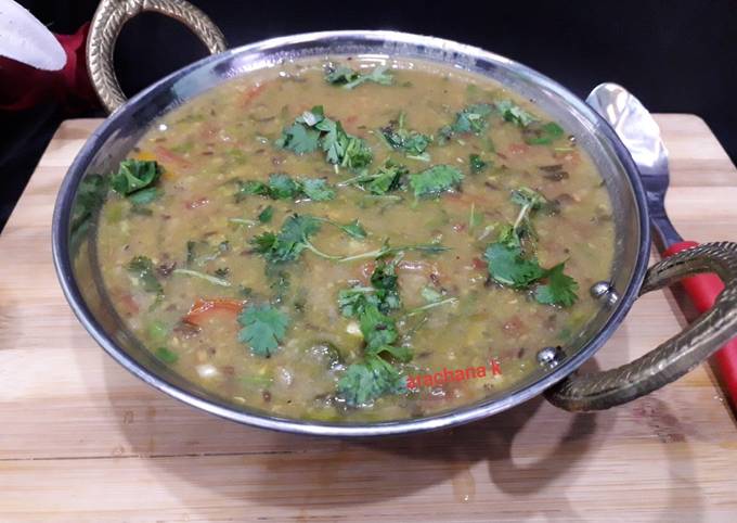 Panchratan tadka dal