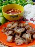 Bún Thịt Nướng (Vietnamese Grilled Pork with Vermicelli)