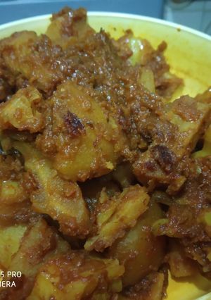 A picture of Cauliflower Danthal and Aloo.
