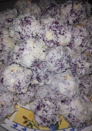 Foto resep Kelepon ubi ungu