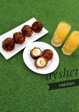 Scotch Egg ainihin hoton girkin