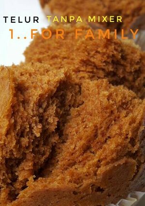 Foto resep Bolu Kukus Gula Merah, Tanpa Telur Tanpa Mixer