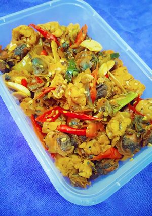 Foto resep Oseng kerang(menu diet)