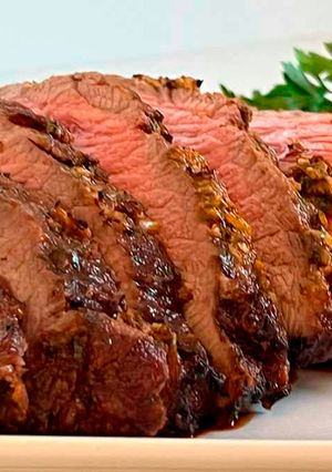 Una foto de Picanha en airfryer