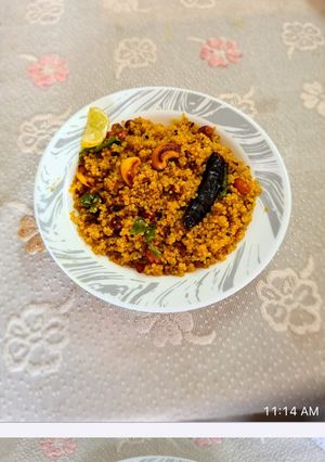 A picture of Tamarind quinoa.