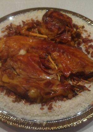 صورة لوصفة رز مديني "أكلة حجازية”