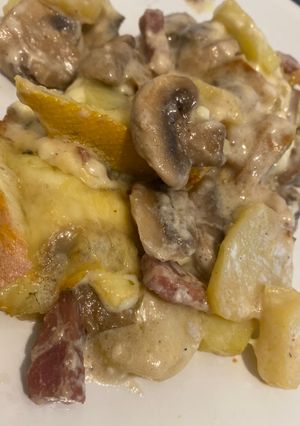 Une photo de Gratin à la raclette