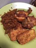 Ayam ungkep lengkuas