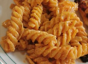 Una foto de Vodka pasta