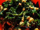 Oseng genjer tempe kencur