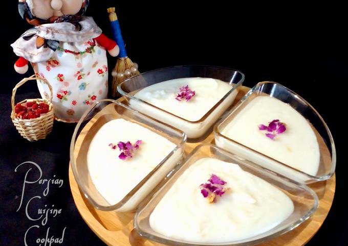 Ferni berenji 💯 Persian rice flour dessert