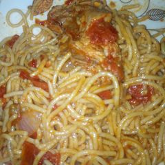 A picture of Spaghetti.