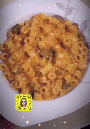 صورة لوصفة ‏معكرونة بالجبنة 🧀🧀