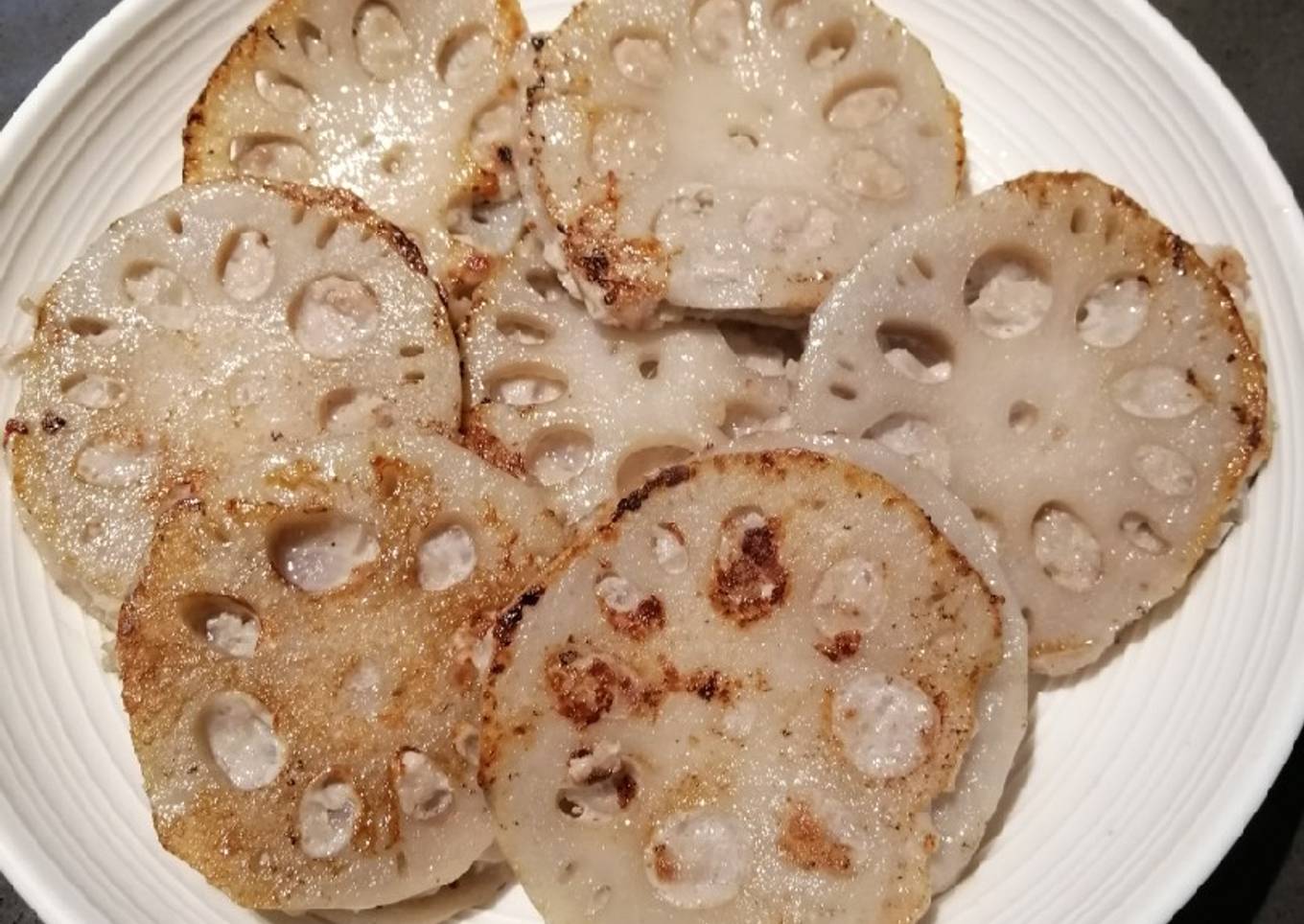 Fried Stuffed Lotus Root