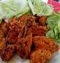 Easy Way Make Recipe EASY CRISPY Fried chicken .. that is Can Pamper Your Tongue, Can Spoil the Tongue}